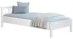 Livetastic Bett Ticaa 877895 Merci, Wei&szlig;, Holz, Kiefer, massiv, 90x200 cm, nur...
