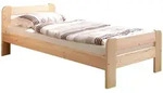 Livetastic Bett Ticaa 855862 Bert, Kiefer, Holz, Kiefer, massiv, 90x200 cm, in