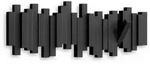 Umbra Garderobenleiste Umbra, Schwarz, Kunststoff, 49x18x3 cm, Aufh&auml;ngem&ouml;glichkeit,