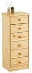 Idimex Kommode, Natur, Holz, Kiefer, Vintage, 43x106x35 cm, FSC Mix, Wohnzimmer,