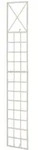 CLP Rankgitter, Creme, Metall, 40x198x2 cm, Gartenzubeh&ouml;r, Gartendeko