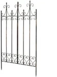 CLP Rankgitter, Bronze, Metall, 100x150x2 cm, Gartenzubeh&ouml;r, Gartendeko
