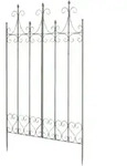 CLP Rankgitter, Gr&uuml;n, Gr&uuml;n, Metall, 100x150x2 cm, Gartenzubeh&ouml;r, Gartendeko
