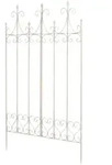 CLP Rankgitter, Creme, Metall, 100x150x2 cm, Gartenzubeh&ouml;r, Gartendeko