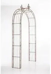 CLP Rosenbogen, Braun, Metall, 148x260x34.5 cm, Gartenzubeh&ouml;r, Gartendeko