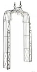 CLP Rosenbogen, Bronze, Metall, 143x248x30 cm, Gartenzubeh&ouml;r, Gartendeko
