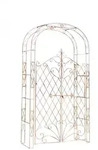CLP Rosenbogen, Braun, Metall, 120x220x40 cm, Gartenzubeh&ouml;r, Gartendeko