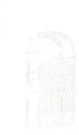 CLP Rosenbogen, Wei&szlig;, Metall, 120x220x40 cm, Gartenzubeh&ouml;r, Gartendeko