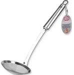 Dr.Oetker Abseihl&ouml;ffel Profi, Silber, Metall, 33 cm, einfache Handhabung,...