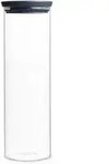 Brabantia Glasbeh&auml;lter, Grau, Metall, 24.6x38.5x35.4 cm, K&uuml;chenzubeh&ouml;r,