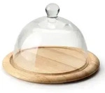 Continenta K&auml;seglocke, Transparent, Glas, 20x2x20 cm, Tischkultur & Servieren,