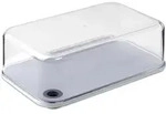 Mepal Servierbox Modula, Transparent, Kunststoff, 2.8 L, rechteckig, 10x17x27 cm,