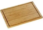 WMF Schneidebrett, Natur, Holz, Bambus, 30x45 cm, Saftrille, K&uuml;chenzubeh&ouml;r,