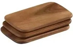 Zassenhaus Schneidebrett-Set, Akazie, Holz, 3-teilig, Akazie, 15x3x22 cm,