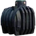 4rain Erdtank-Paket, Schwarz, Kunststoff, 6,800 L, 200x240x245 cm, Gartenzubeh&ouml;r,