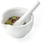 Gefu M&ouml;rserset Macino, Wei&szlig;, Keramik, 6.0 cm, Tischkultur & Servieren,