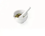 Gefu M&ouml;rserset Macino, Wei&szlig;, Keramik, 8.5 cm, Tischkultur & Servieren,