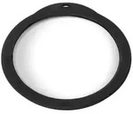 R&ouml;sle Deckel, Schwarz, Transparent, Glas, rund, K&uuml;chenzubeh&ouml;r, Vorratsbeh&auml;lter,