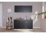 Respekta Minik&uuml;che Singlek&uuml;chen, Schwarz, Holzwerkstoff, 1 Schublade(n),1
