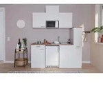 Respekta K&uuml;chenblock Singlek&uuml;chen, Wei&szlig;, Holzwerkstoff, 1 Schublade(n),1