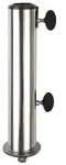 Doppler Standrohr, Schwarz, Edelstahl, Metall, 34 cm, Sonnen- & Sichtschutz,