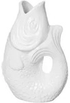 Gift Company Vase, Wei&szlig;, Keramik, 24.3 cm, Dekoration, Vasen, Keramikvasen