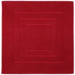 Vossen Badematte Feeling, Dunkelrot, Textil, Uni, quadratisch, 60x60 cm, Textiles