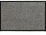 Astra FU&szlig;MATTE Proper Tex uni, Grau, Textil, rechteckig, 60x90 cm, rutschfest,