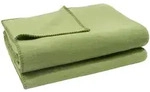 Zoeppritz Fleecedecke Soft-Fleece, Gr&uuml;n, Textil, Uni, 160x200 cm, Textiles Vertrauen