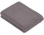 Vossen Badetuch Vienna Style Supersoft, Taupe, Textil, Bord&uuml;re, 80x160 cm, Textiles
