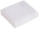 Vossen Handtuch Vienna Style Supersoft, Wei&szlig;, Textil, Bord&uuml;re, 50x100 cm, Textiles