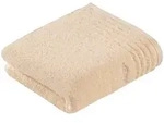 Vossen Handtuch Vienna Style Supersoft, Beige, Textil, Uni, 110x60 cm, ISO 9001, Fkt,