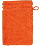 Vossen Waschlappen Calypso Feeling, Orange, Textil, Uni, 22x16 cm, Textiles Vertrauen