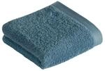 Vossen Handtuch High Line, Petrol, Textil, Uni, 50x100 cm, Made in Austria,