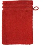Vossen Waschlappen Calypso Feeling, Dunkelrot, Textil, 22x16 cm, Textiles Vertrauen -