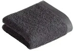 Vossen G&auml;stetuch High Line, Graphit, Textil, Uni, 30x30 cm, Made in Austria,