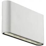 Nordlux Aussenwandleuchte, Wei&szlig;, Metall, 3x9x17.5 cm, Lampen & Leuchten,