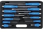 BGS technic Schraubendreher-Satz, Mehrfarbig, Metall, Kunststoff, 1x1 cm, Freizeit,