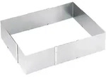Gefu Backrahmen Uno, Edelstahl, Metall, 30 cm Schubladen, rechteckig, 20x8.5x24...