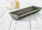 Birkmann Backform Easy Baking, Anthrazit, Metall, rechteckig, 10x5x30 cm,