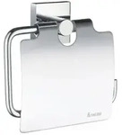 Smedbo Toilettenpapierhalter, Chrom, Metall, 11.5x13.5x3.9 cm, Deckel, Badezimmer, WC