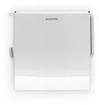 Brabantia Toilettenb&uuml;rstengarnitur, Silber, Metall, 14.4x11.8x16.5 cm, Badezimmer,