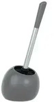 Wenko Wc-B&uuml;rstengarnitur Polaris, Grau, Keramik, 19x34.6x14.6 cm, Badezimmer, WC