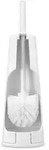 Brabantia Toilettenb&uuml;rstengarnitur, Wei&szlig;, Metall, 18.5x13.6x43 cm, Badezimmer, WC