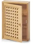 Zeller Present Schl&uuml;sselkasten, Natur, Naturmaterialien, 19x27x6 cm, Garderobe,