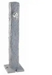 Garantia Wasserzapfs&auml;ule, Hellgrau, Kunststoff, 25x100x25 cm, Gartenzubeh&ouml;r,