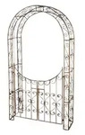 CLP Rosenbogen, Braun, Metall, 135x245x41.5 cm, Gartenzubeh&ouml;r, Gartendeko
