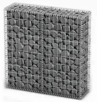 vidaXL Gartenzaun,, Grau, Metall, 30x100 cm, Sonnen- & Sichtschutz, Sichtschutz