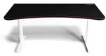 Arozzi Gamingtisch, Wei&szlig;, Schwarz, Metall, 160x71x82 cm, Arbeitszimmer,