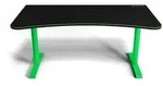 Arozzi Gamingtisch, Gr&uuml;n, Schwarz, Metall, 160x71x82 cm, Arbeitszimmer,